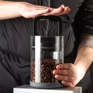 커피 잡곡 쌀 유리 진공 밀폐용기