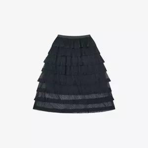 [베스띠벨리]베스띠벨리 티어드 도트 롱스커트 B