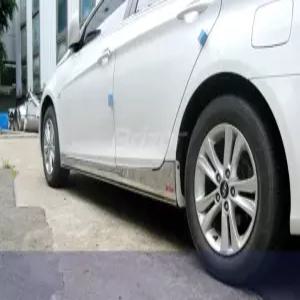 모닝 뉴 스텝몰딩 사이드스커트 자동차가니쉬 도어가드 도어스텝커버 변화지않는재질 순정핏