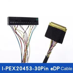 30핀케이블 I-PEX20453-30P EDP LCD 스크린 LVDS 케이블 산업 제어 메인보드 라인 신호 30 핀