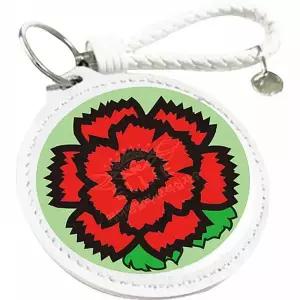 TBZ 카네이션 4 (거울 키링) 보석십자수 꽃보석십자수