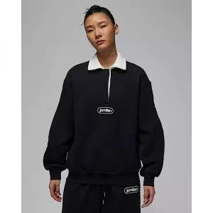 [나이키]조던 플라이트 플리스 여성 럭비 탑 - 블랙세일블랙 IF0997-010 422361