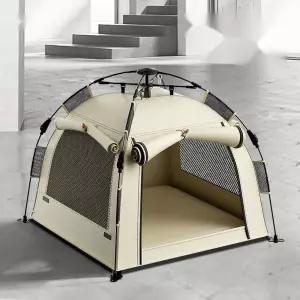 대형견 텐트 하우스 야외 강아지 방수 펫텐트 원터치