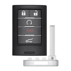 2010-2015 캐딜락 SRX / 13-14 ATS XTS 14-15 ELR 차량 키리스 엔트리 리모컨, NBG009768T, 5개 버튼 교체