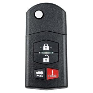 2006-2015 마쓰다 MX-5 미아타/10-13 3/09-13 6 자동차 키리스 엔트리 리모컨, BGBX1T478SKE125-01, 버튼 4개