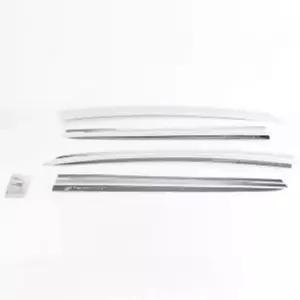 [CAR] 썬바이저 올뉴카렌스 창문 빗물받이 크롬 선바이저