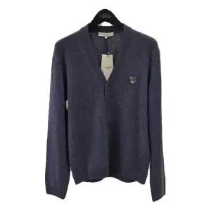 [매장정품] [메종키츠네(잡화)]메종키츠네 PM00502KT1006 (그레이 패치 가디건)