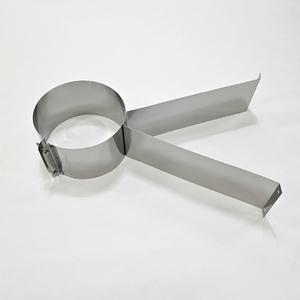 175mm벽면고정브라켓 /스텐연통 화목난로 벽난로 보일러