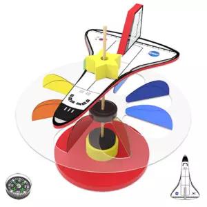 과학실험키트-NEW 자기부상 우주왕복선 풍향풍속계 만들기-1인용