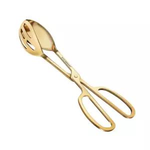 [키친아트] 베니 스텐304 티타늄 샐러드 집게 가위형 고기 파스타 집게