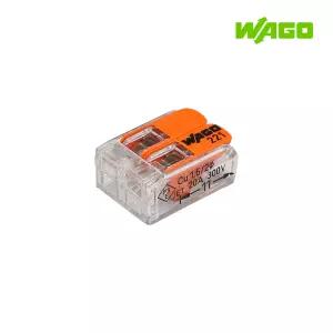 와고 전선 원터치 커넥터 연결 작업 배선 분선 221-412 2p