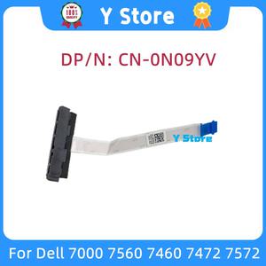 Y 스토어 델 7000 7560 7460 7472 7572 노트북 하드 드라이브 커넥터 HDD 어댑터 케이블 0N09YV N09YV NBX0