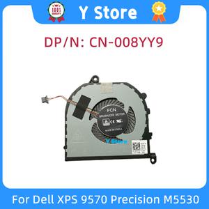 Y 스토어 노트북 냉각 FAN 델 XPS 9570 프리시즌 M5530 008YY9 08YY9 CN-008YY9