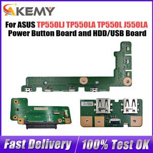 파워 단추 보드 하드 드라이브 HDD/USB 커넥터 ASUS TP550LJ TP550LA TP550L J550LA J550LD