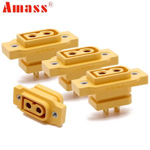RC FPV 드론 비행기 차량 보트 액세서리용 배터리 커넥터 Amass XT60 XT60NE-F XT60NE DC500V 20A 금도금