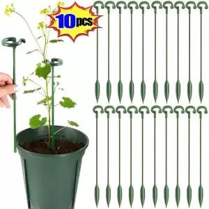 17274858cm 식물 지원 스테이크 단일 줄기 꽃 호접란 난초 전용 재사용 가능한 스탠드