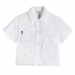 컬리수 HC04 매쉬포캣반팔셔츠 아동 키즈 초등 남아 남자아이 여름 남방 가디건 점퍼