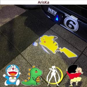 자동차 도어빔 캐릭터 20종 센서 웰컴 도어 라이트 풋등