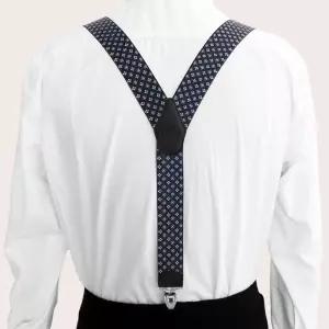 국산 Y형 서스펜더 멜빵 남성 정장 집게클립 바지 멜빵끈 패션소품
