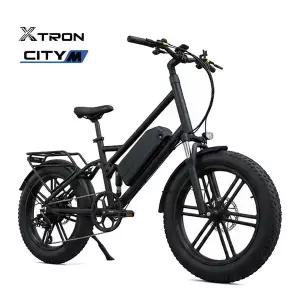 [퀄리]2026 퀄리 엑스트론 시티 맥스 48V 500W 고출력 전기자전거 삼성 20Ah 풀샥 자전거