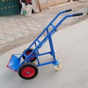 가스통 카트 구르마 병원 운반카 받침 다용도 접이식 팔레트 용접기 안전 더블