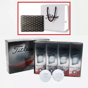 2024 타이틀리스트 PRO V1x 선물 포장 골프공 12개입