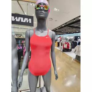 매장정품 나이키스윔 [나이키스윔]여성수영복 앤서 솔리드 미들 컷아웃 유니버시티레드 NESSG001-614 15094