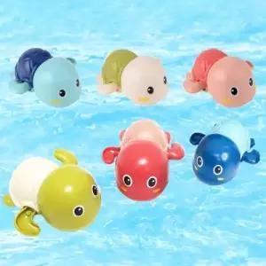 제이오스토어 목욕장난감 거북이 6개입 완구패키지 수중놀이감 욕실플레이