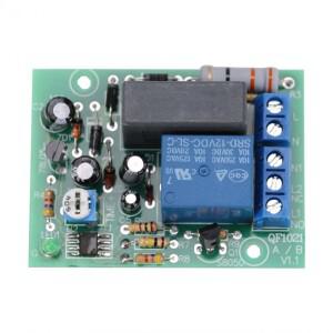 AC 220V 입력/출력 조절식 타이머 지연 스위치 모듈, 켜기/끄기 시간 릴레이 보드