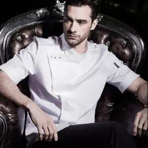 쉐프 요리복 반팔 주방복 유니폼 호텔 레스토랑 일식 중식 요리사