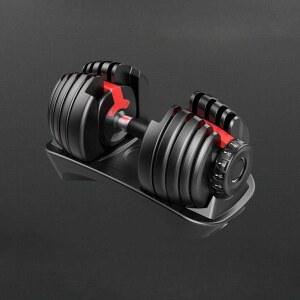 20kg 무게 조절 덤벨 8키로아령 쇠 조절식 역기 로고 싱글 크롬 1kg 홈트 고무