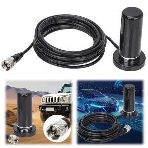 차량용 무전기 듀얼 밴드 VHF UHF 안테나 144/430mhz 햄 모바일 양방향 아마추어