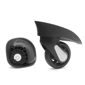 여행용품 바퀴 교체용 소형 휠 액슬 지퍼 휴대용 블랙 여행 가방 수리 회전 스트랩 보호