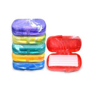 교정기용 치아교정용 왁스 - 디자이너 대리석 투명 교정기 치아 및 무향, 프리미엄 케이스의 색상 다양한 왁스, 6팩