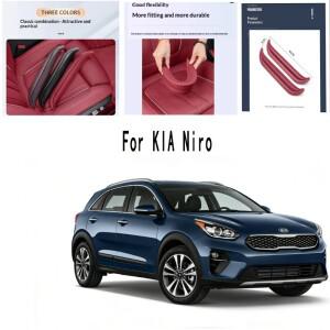 기아 니로용 플러그인 카시트 틈새 필러, 탄성 충전 스트립, 범용 블로커, 낙하 방지