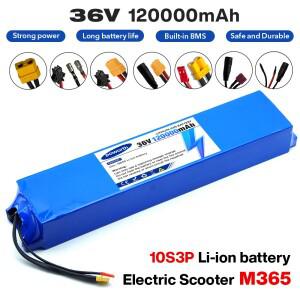 2026년 신형 업그레이드 36V 120Ah 전동 스쿠터 배터리 팩 18650 리튬 10S3P