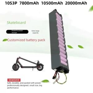 10S3P 36V 7800/10500/20000mAh 18650 리튬 배터리 팩,  전동 스쿠터 프로 적합