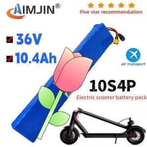10S4P 36V 10400mAh 전동 스쿠터 리튬 배터리 18650 팩