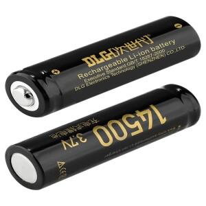 AA 리튬이온 충전식 배터리 DLGpower 14500 850mAh 3.7V RC 비행기 손전등 전자 장난감 연기 감지기용