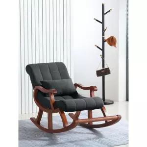 원목 흔들 안락 쇼파 의자 수면 앤틱 리클라이너 고무목 1인 가구