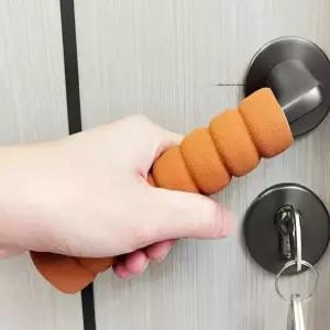 방문손잡이 푹신커버 문고리보호 안전가드 문콕방지대 2P