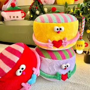 예쁜 쿠션 발받침대 발의자 빈백풋스툴 사무실 스텝 원목