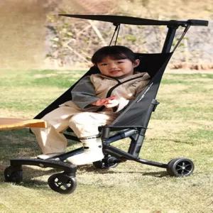 코라 초경량 휴대용 폴딩유모차 유모차 여행용 기내용 트라이크 이동 천후크포켓가드레일베개