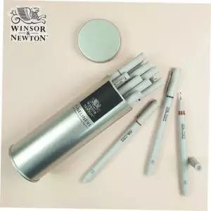 데코용품 윈저앤뉴튼 FINELINER 틴케이스 풀컬러 12입세트