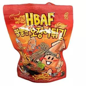 짬뽕맛 오징어튀김 100g x 1개