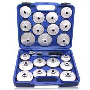 오일필터 렌치 필터캡 23종 캡형 탈착 공구 엔질오일