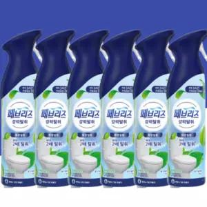 페브리즈 화장실용 에어 프레시 스카이가든 165g 6개
