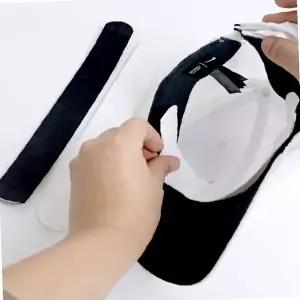 모자 땀 흡수 패드 이너 클린 테이프 오염 방지 위생 용품 캡 라이너 일회용