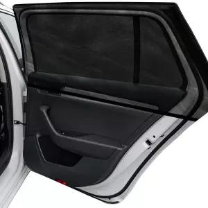 자동차 햇빛가리개 측면 커튼 UV 범용 스크린 창 차양 모기장 2 개