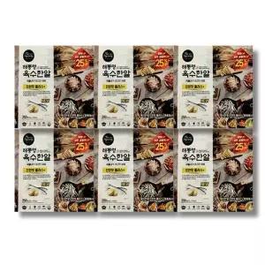 [셀러허브]해통령 육수한알 진한맛 플러스 5g x 50개입 6팩 (S45329746)